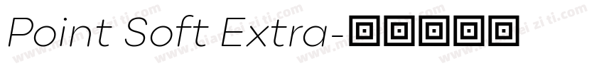 Point Soft Extra字体转换